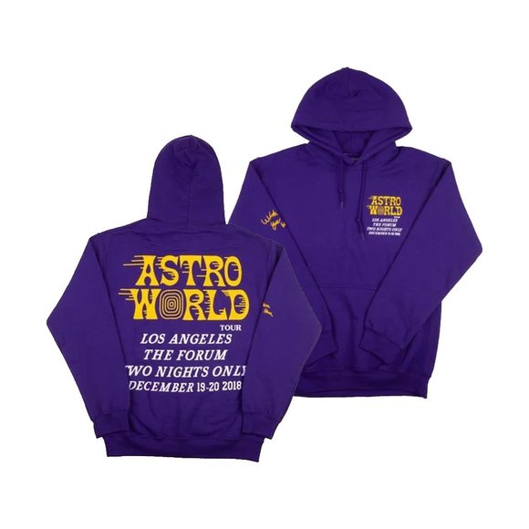 Astroworld Tour Los Angeles Hoodie